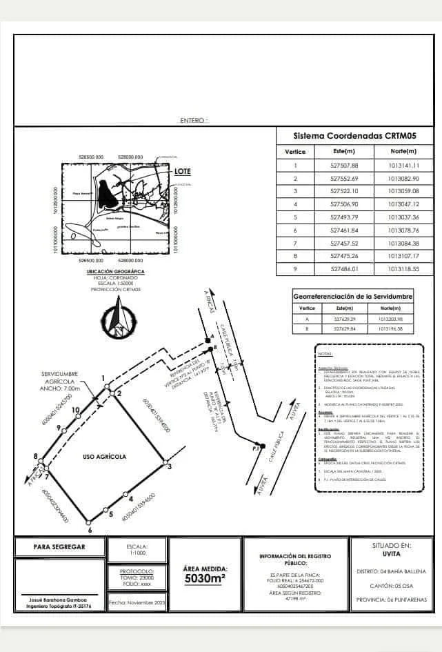 Vista de la propiedad en la mañana